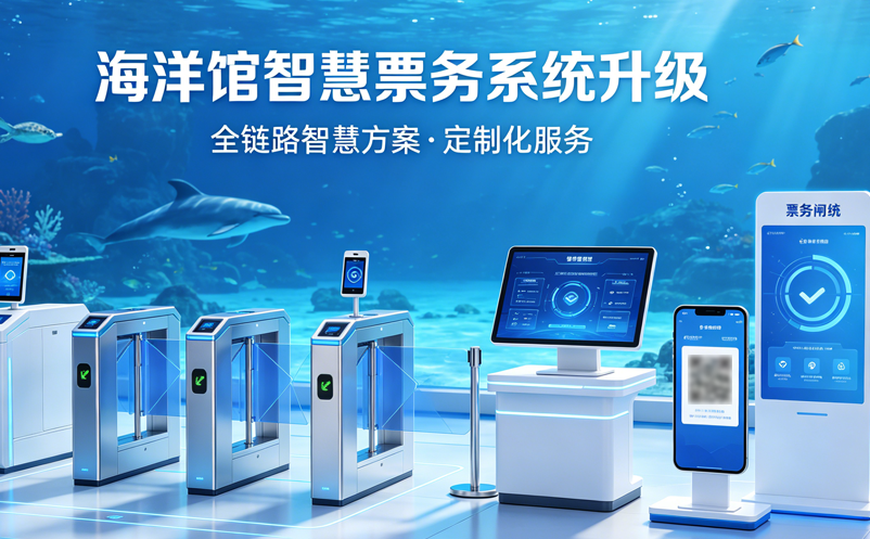 海洋館票務(wù)系統(tǒng)的升級，為海洋館量身定制全鏈路的智慧方案