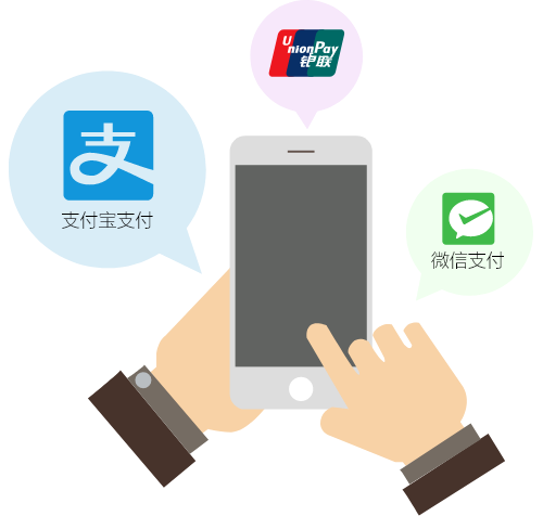 易景通景區(qū)窗口票務系統(tǒng)有多種支付方式