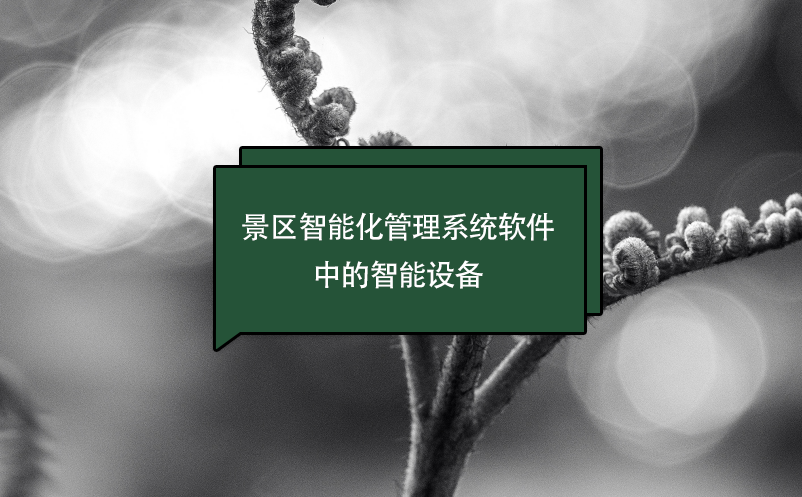 景區(qū)智能化管理系統(tǒng)軟件中的智能設(shè)備