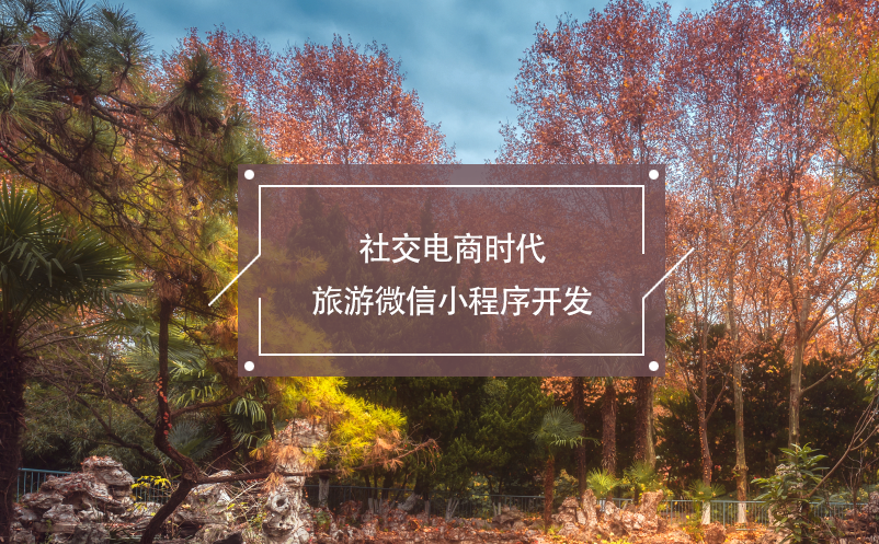 社交電商時(shí)代旅游微信小程序開發(fā)