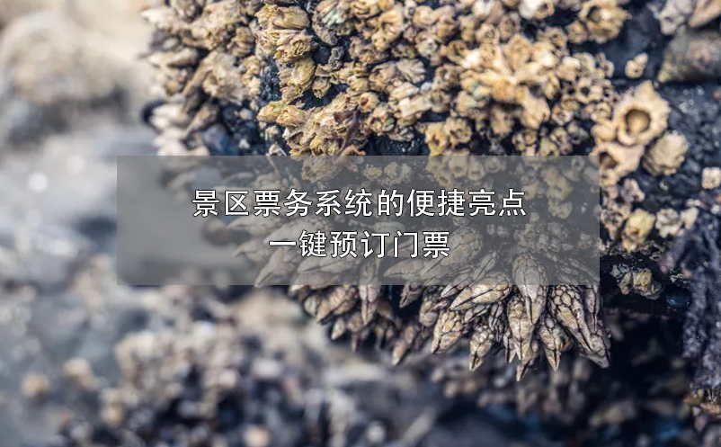 景區(qū)票務系統(tǒng)的便捷亮點：一鍵預訂門票