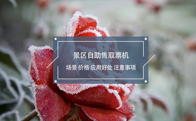 景區(qū)自助售取票機(jī)場(chǎng)景、價(jià)格、應(yīng)用好處、注意事項(xiàng)