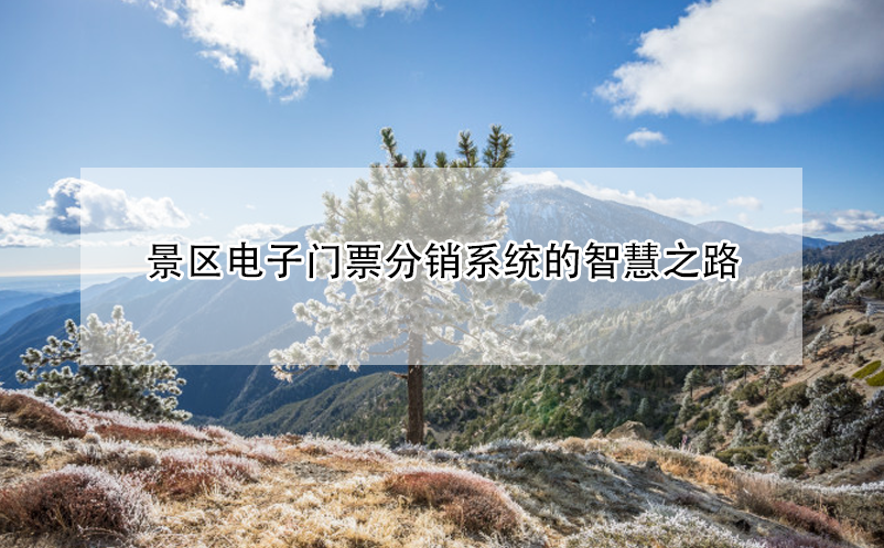 景區(qū)電子門(mén)票分銷系統(tǒng)的智慧之路