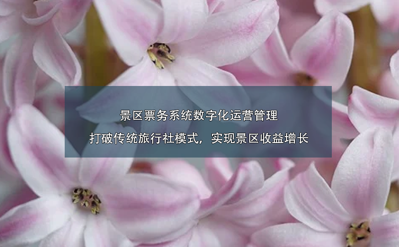景區(qū)票務(wù)系統(tǒng)數(shù)字化運(yùn)營(yíng)管理：打破傳統(tǒng)旅行社模式，實(shí)現(xiàn)景區(qū)收益增長(zhǎng)