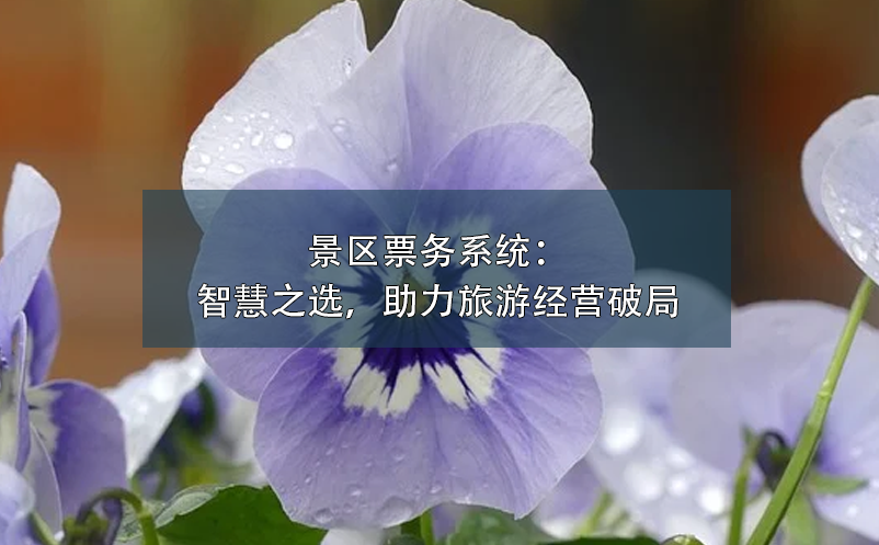 景區(qū)票務(wù)系統(tǒng)：智慧之選，助力旅游經(jīng)營破局