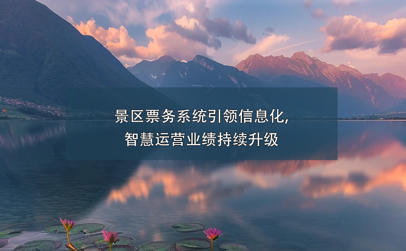 景區(qū)票務系統(tǒng)引領信息化,智慧運營業(yè)績持續(xù)升級