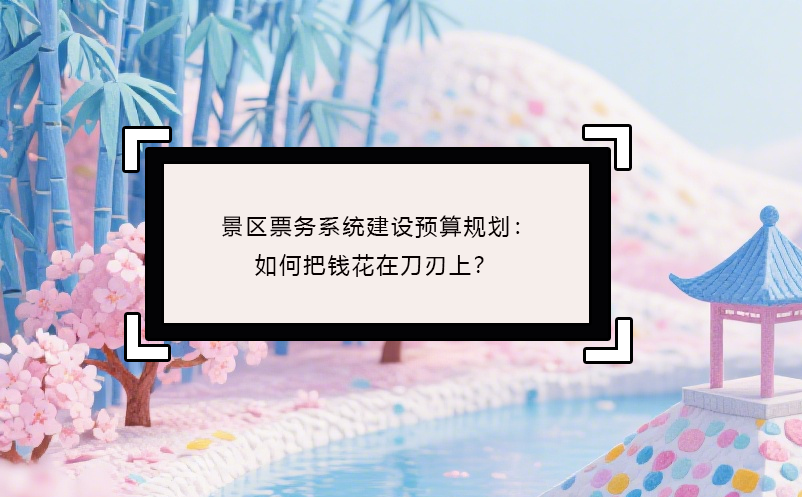 景區(qū)票務系統(tǒng)建設預算規(guī)劃：如何把錢花在刀刃上？