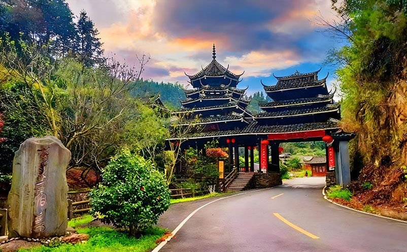 懷化芋頭古侗寨采用易景通提供的景區(qū)票務(wù)系統(tǒng)管理方案