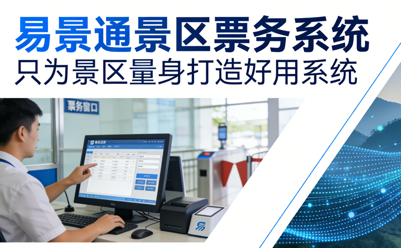 易景通景區(qū)票務(wù)系統(tǒng)，只為景區(qū)量身打造好用系統(tǒng)