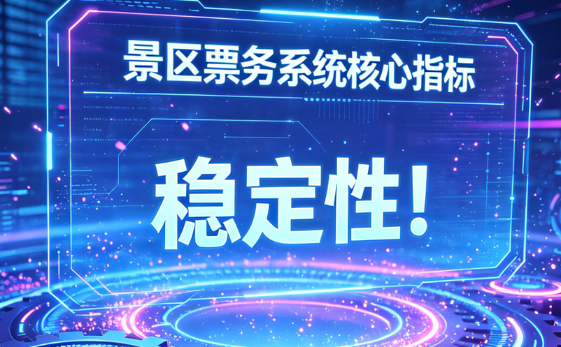 景區(qū)票務(wù)系統(tǒng)排名第一的核心指標(biāo)是什么？穩(wěn)定性！